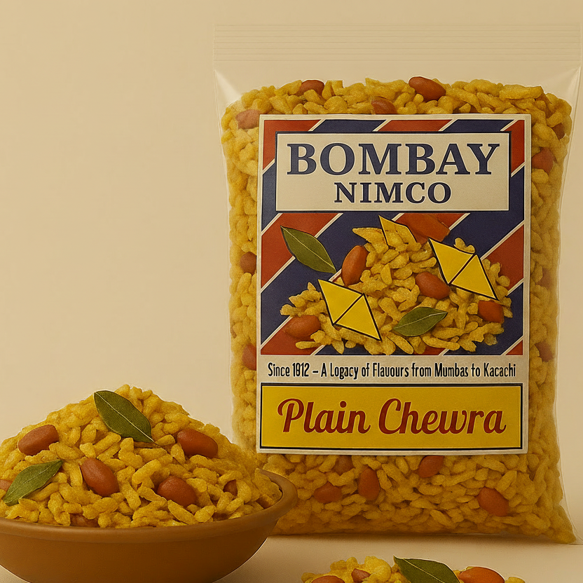 Bombay Nimco Plain Chewra traditional nimco snack
