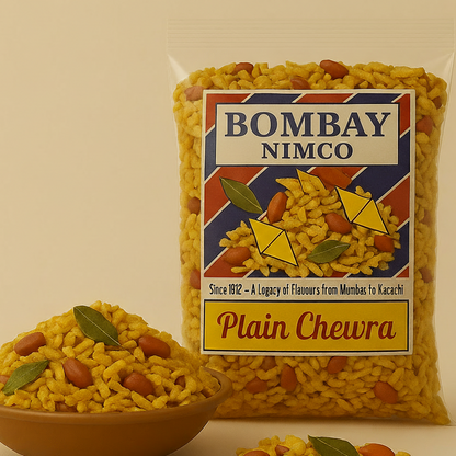 Bombay Nimco Plain Chewra traditional nimco snack
