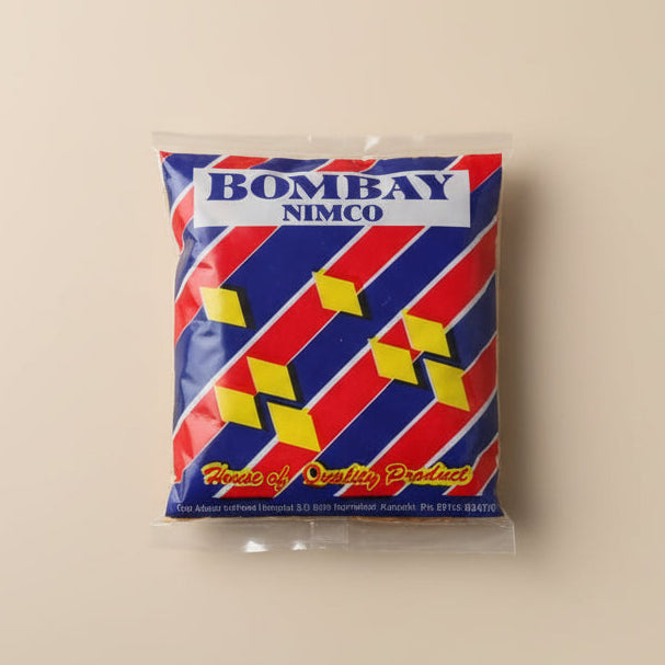 Packaged Bombay Shimco Bala Makhni on a white surface