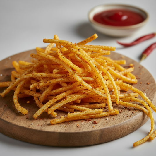 spicy potato sticks